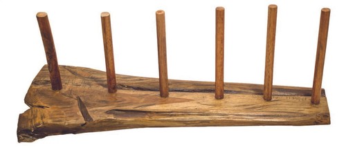 Didgeridoo display 6er wood - display,