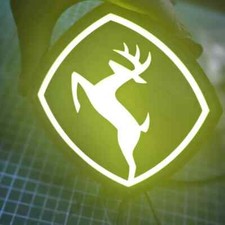 John Deere logo Led emblem