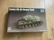 W282 Trumpeter Model Kit 07127 - Soviet KV-85 Heavy Tank - 1/72 - Pts Sealed