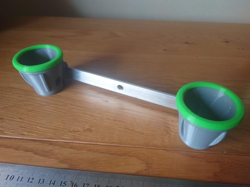 Fishing rod tripod - , cups