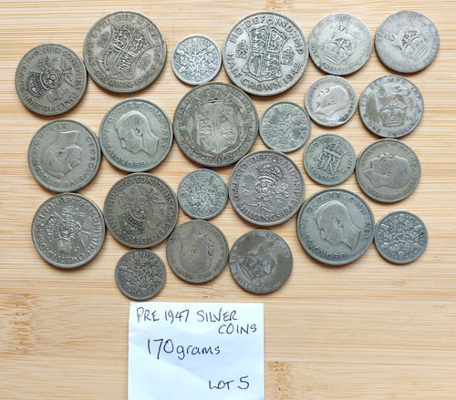 Pre 1947 silver - pre,