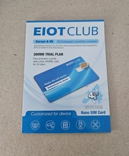 EIOTCLUB Prepaid SIM Card for