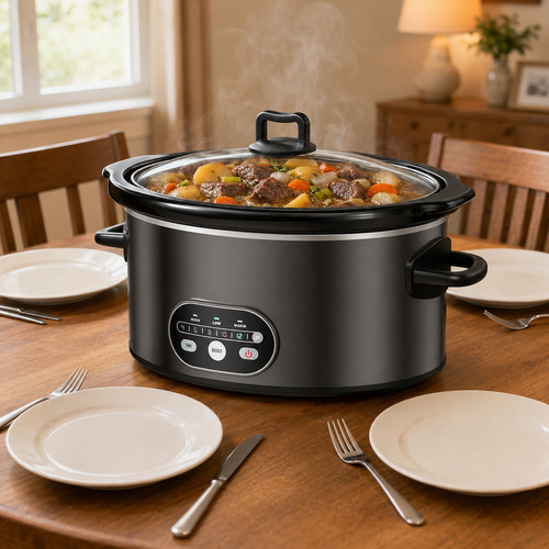 Quart slow cooker - 6.7/9,