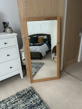 Large Pine IKEA Mirror, Great