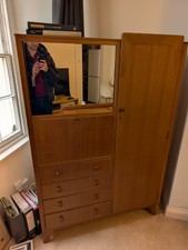 Wardrobe mid century modern, -