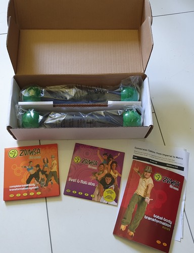 Zumba fitness kit - fitness,