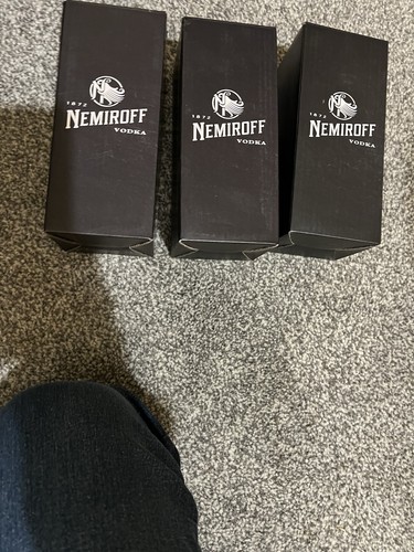 Nemiroff vodka glasses - 3x,