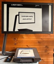 Optelec Clearview C Magnifying Reader - Excellent Condition 24" Screen
