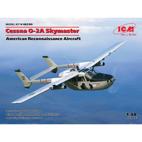Icm 48290 cessna 2a - icm, o-2a