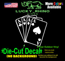 Ace of Spades Card Deck Decal
