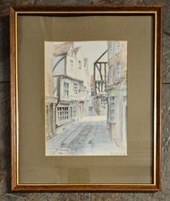 Vintage Signed Print - The