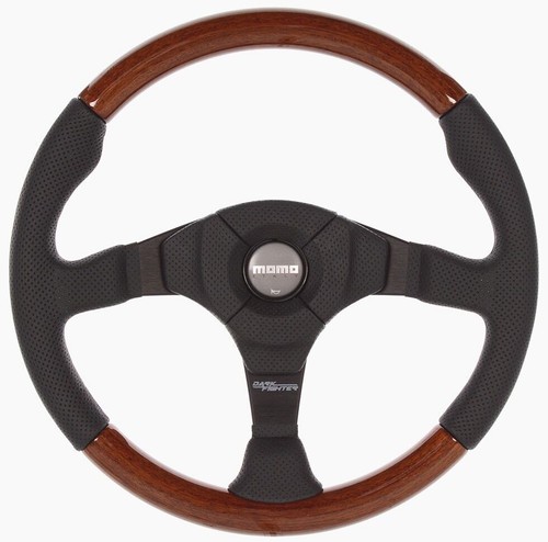 Genuine momo dark - dark, wood