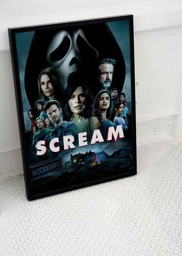 Scream movie poster classic - movie,