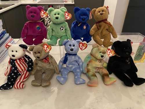 Beanie baby bears - beanie,
