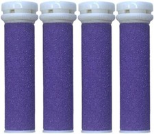 EMJOI COMPATIBLE PEDI EXTREME COARSE FLEX PLUS MICRO REPLACEMENT ROLLERS X 4