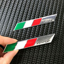 Metal Italy Italian Flag Logo