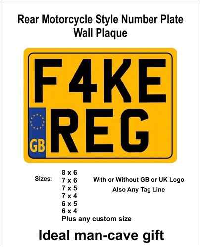 Number plate style - plate,