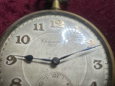 Chronometer Pocket Watch Men