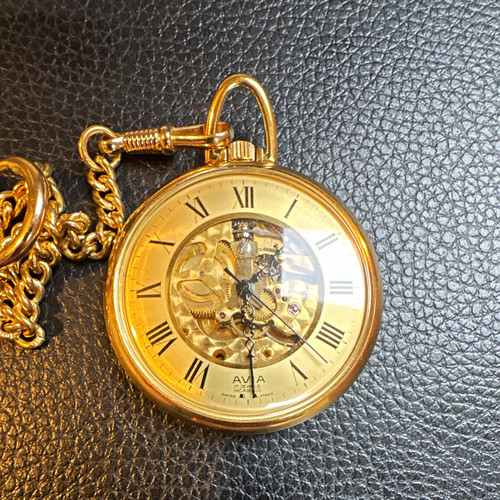 Avia jewels skeleton dial - avia,