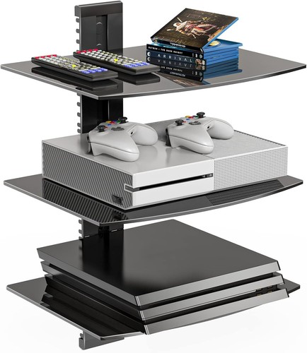 Floating shelf tier glass - 3,