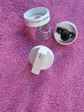BELLING FS50GTCL Cooker WHITE GRILL GAS HOB CONTROL DIAL NOB KNOB SET 13632 SM20