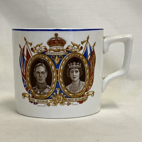 1937 coronation mug king - coronation,