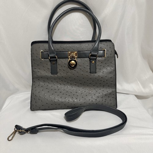 Faux ostrich leather - , purse