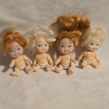 4x Vintage Tyco Quints Dolls