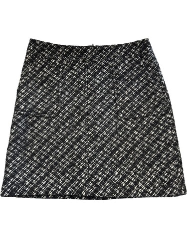 Jigsaw tweed skirt women uk8 - tweed, women's