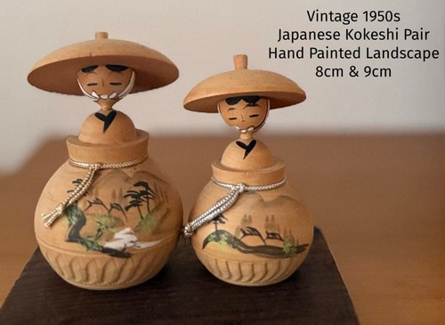 Japanese kokeshi wooden doll - kokeshi,