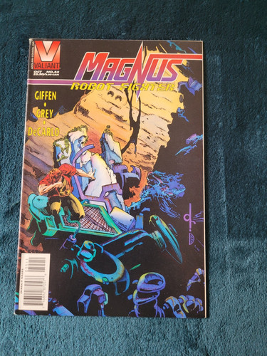 Valiant comics magnus robot - -,