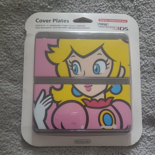 New 3ds princess peach - peach, plates