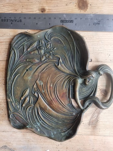 Copper art nouveau vintage - copper,