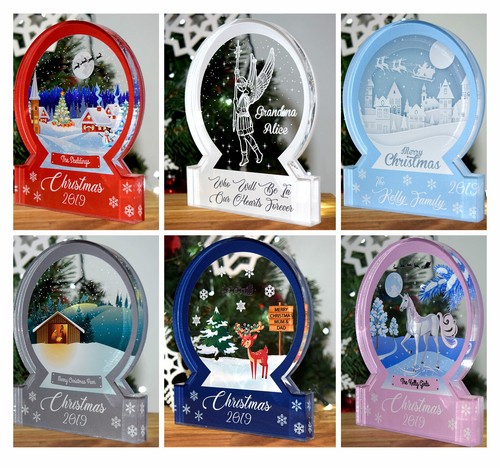 Personalised snow globe - personalised, themed