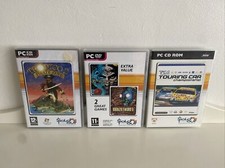 pc x3 games bundle tropico 2 broken sword 1 and 2 and toca touring car Games