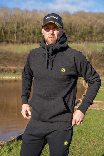 Matrix black marl hoody - matrix,