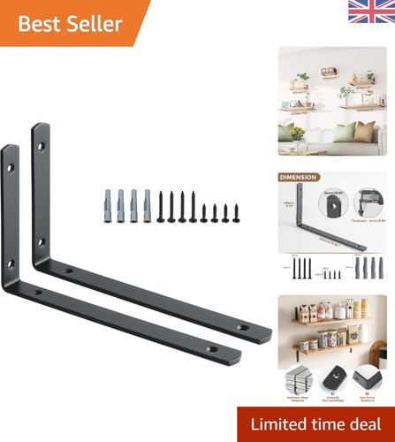 Heavy duty matte black shelf - heavy-duty,