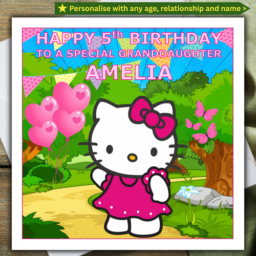 Hello kitty personalised - hello,