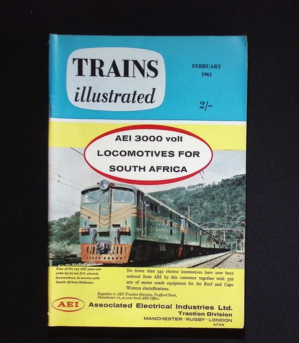 Trains illustrated february - trains,