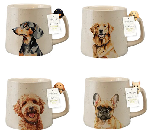 Dog mug present - gift, pet