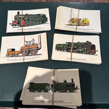 Vintage Railway, GWR Locos Postcard Collection. British Trains And Locos