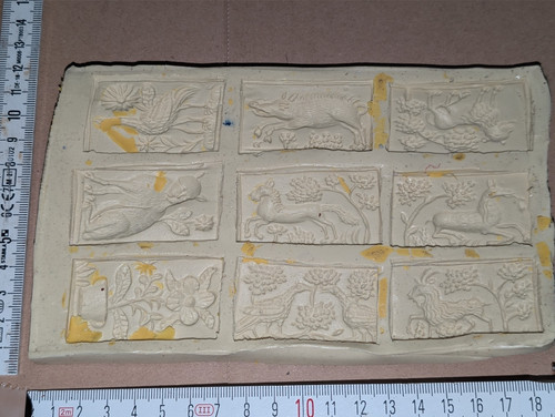 Silicone mold wax relief - silicone,