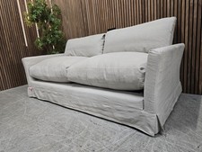 Sofa.com Otto 3 Seater Sofa In Taupe Brushed Linen Cotton Breaks Down RRP-£2360