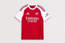 ARSENAL FOOTBALL CLUB 25/26  HOME ORIGINAL ADIDAS AUTHENTIC SHIRT.  SIZE : XXL
