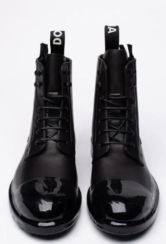 Dolce gabbana leather combat - dolce,