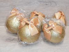 4 Gold Fillable Glitter