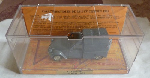 Norev citroen 2cv azu 1955 - citroen,