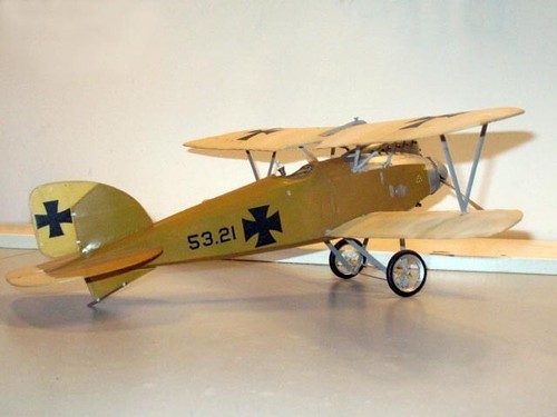 Albatros iii rubber power - albatros, d.iii