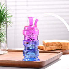 4.7" Purple-Blue Glass Bong