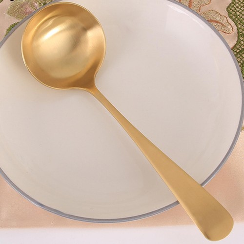 Copper spoon kitchen serving - copper,